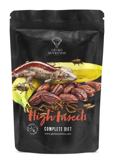 Gecko Nutrition High Insects - Wysokobiałkowa z owadami 2 kg Gecko Nutrition High Insects - Wysokobiałkowa z owadami 2 kg