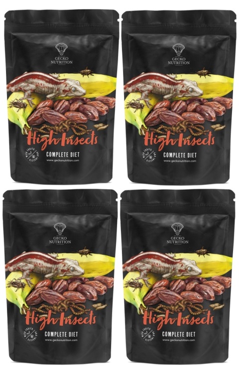 Gecko Nutrition High Insects - Wysokobiałkowa z owadami 2 kg Gecko Nutrition High Insects - Wysokobiałkowa z owadami 2 kg