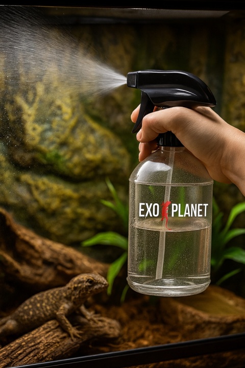 EXO PLANET Butelka z atomizerem do spryskiwania i na chemię 500ml EXO PLANET Butelka z atomizerem do spryskiwania i na chemię 500ml