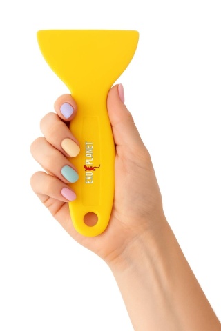 EXO PLANET Czyścik Plastikowy żółty - SoftTouch Scraper (do szyb i pudeł hodowlanych)