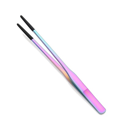 EXO PLANET Pęseta terrarystyczna 27 cm prosta - tęczowa