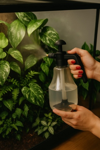 EXO PLANET Terra Sprayer - Spryskiwacz ciśnieniowy do terrarium 1,5L