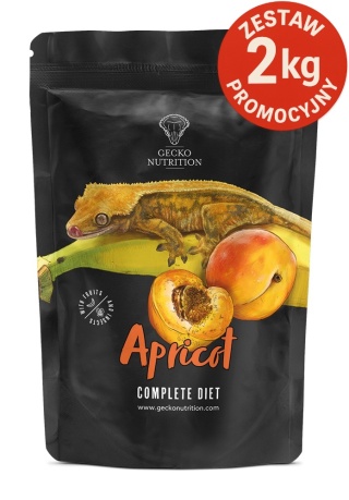 Gecko Nutrition Apricot - Morela 2 kg