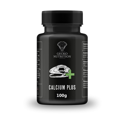Gecko Nutrition Calcium Plus - kompleksowy suplement witaminowo-mineralny 100g