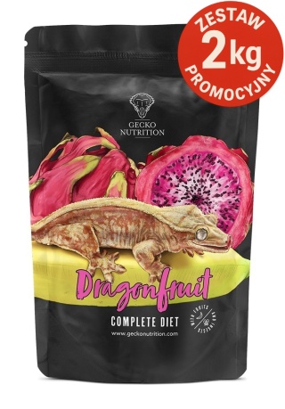 Gecko Nutrition Dragonfruit - Smoczy owoc 2 kg