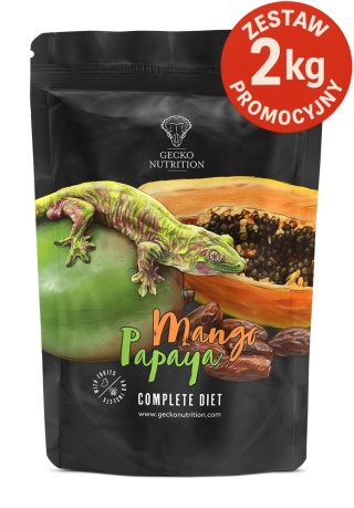 Gecko Nutrition Mango & Papaya 2 kg