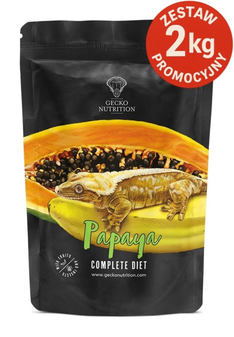 Gecko Nutrition Papaya 2 kg Gecko Nutrition Papaya 2 kg