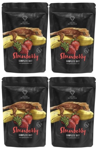 Gecko Nutrition Strawberry - truskawka 2 kg