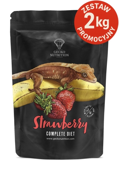 Gecko Nutrition Strawberry - truskawka 2 kg Gecko Nutrition Strawberry - truskawka 2 kg