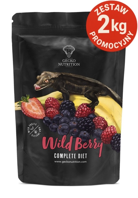 Gecko Nutrition Wildberry - Owoce leśne 2 kg Gecko Nutrition Wildberry - Owoce leśne 2 kg