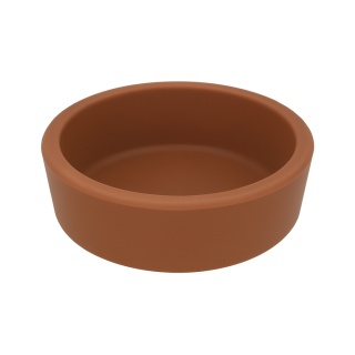 Gecko Nutrition miska silikonowa M - brązowa