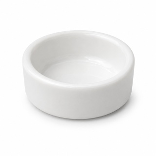 EXO PLANET Miska szklana biała 4 cm