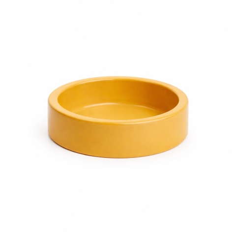 EXO PLANET Miska ceramiczna antyucieczkowa żółta L - 235ml