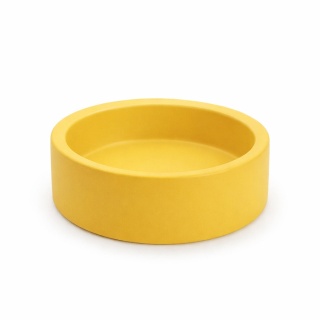 EXO PLANET Miska ceramiczna antyucieczkowa żółta M - 80ml