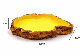 EXO PLANET Miska z żywicy Jungle Type 7 (26x20x4 cm)