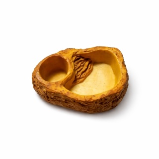 EXO PLANET Miska z żywicy Jungle Type 9 podwójna (9,5x6,8x2,5 cm)