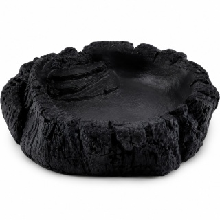 EXO PLANET Miska z żywicy Tropical Pool M czarna (10x9x3 cm)