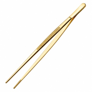 EXO PLANET Pęseta Terrarystyczna 30 cm prosta - złota
