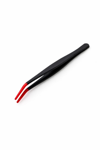 EXO PLANET Pęseta Terrarystyczna Zagięta 27 cm - czarno-czerwona