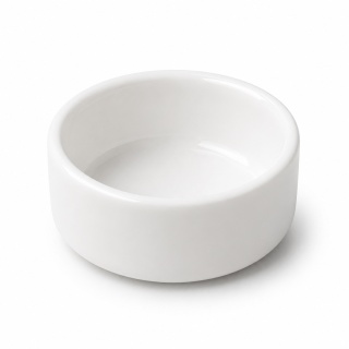 EXO PLANET Miska szklana biała 7 cm