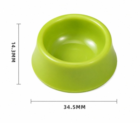 EXO PLANET Mini miseczka plastikowa dla gekona 3,5 cm zielona